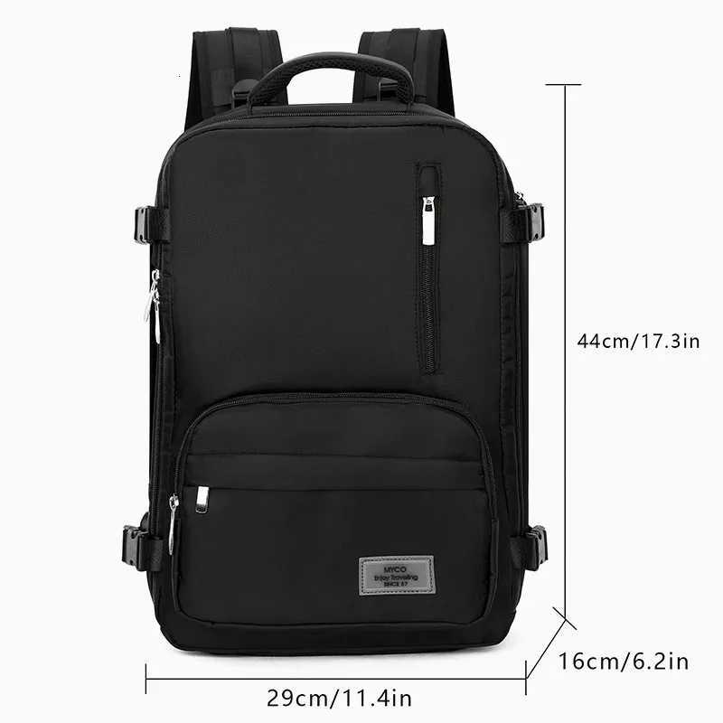 Backpack Mens Business Trip Large Capacity 2024 New Student School Bag Work Clothing Computer BackpackM251222