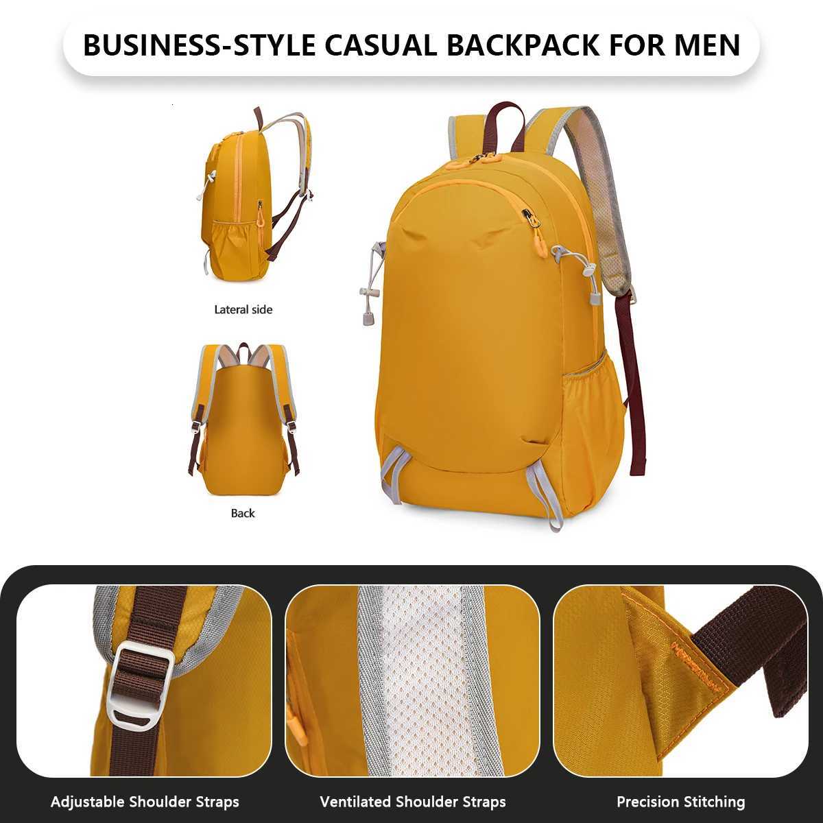 Outdoor Hiking Backpack for Women Lightweight Waterproof Ultra-Light Sports Backpack Camping Travel Mountain Climbing Lightweight Backpack CyclingM251