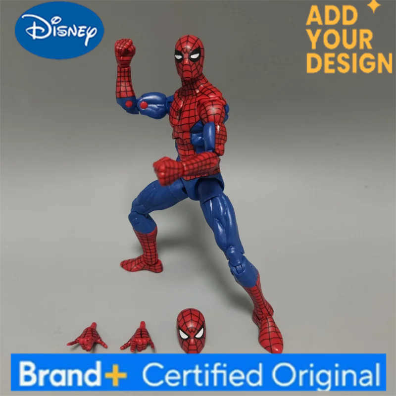 Disney ML Legends Classic Spider Man 6 Inch Action Figure Toys Copy Spiderman Figures Statue Model Doll Collectible Ornaments Gifts H251222