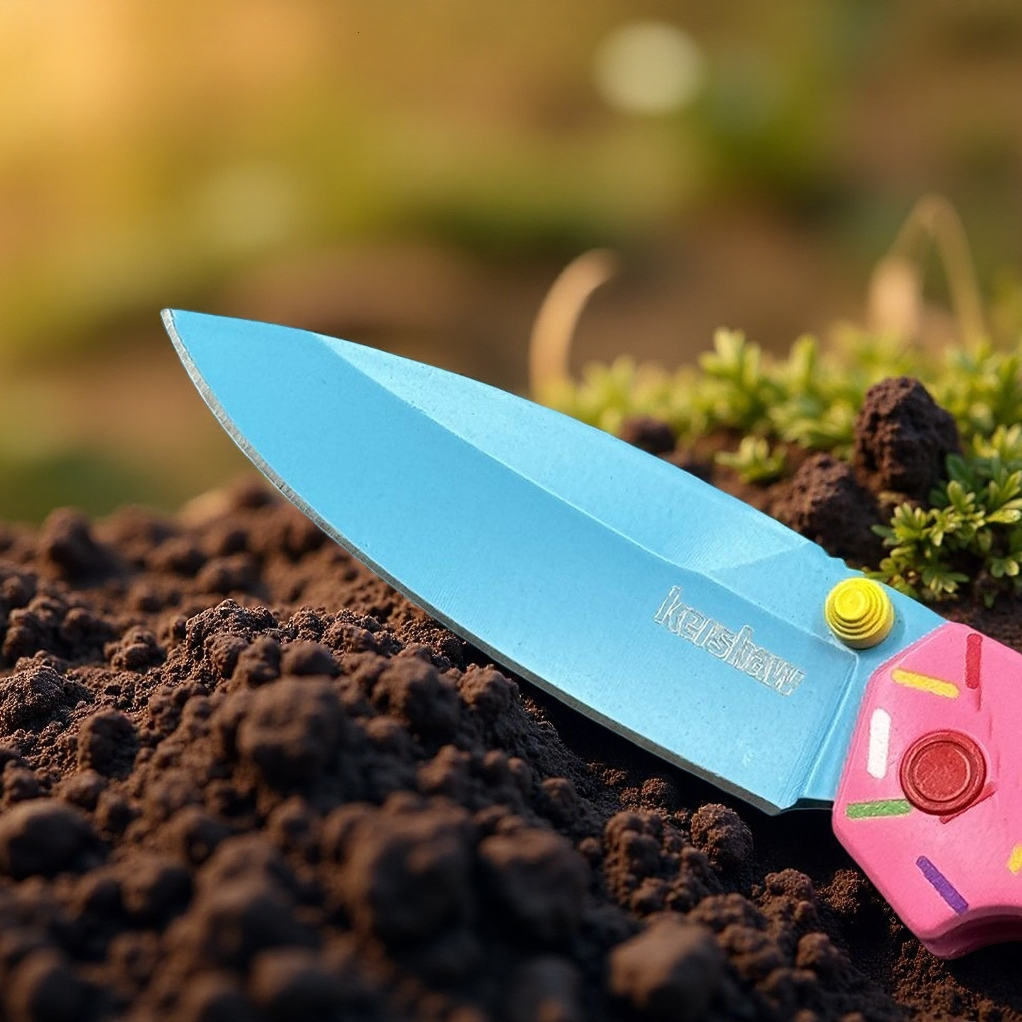 BM535 Bugout Donut Pink Aluminum Bearing folding knife