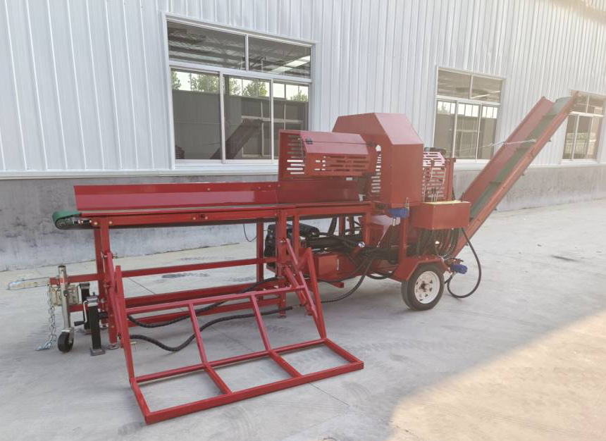 China Factory Diesel Wood Splitter with Hydraulic Pump for Robust and Durable Operation