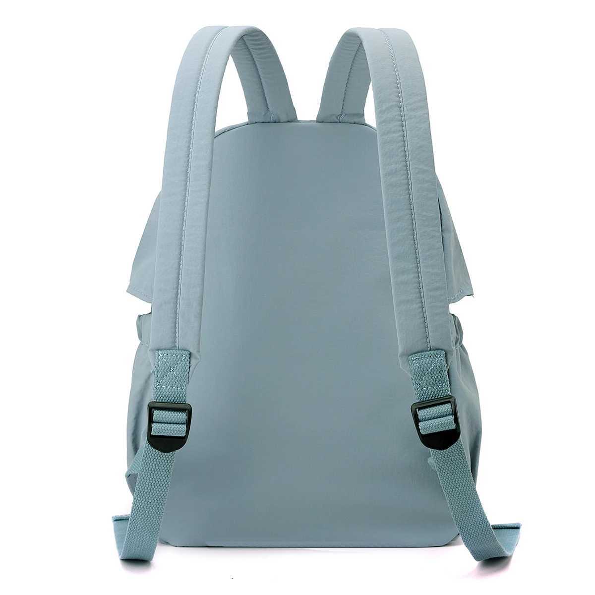 Schoolbag Female College Student Mountain Style Outdoor Hiking Mountaineering Bag Drawstring Bag Backpack Female Travel LightweiM251222