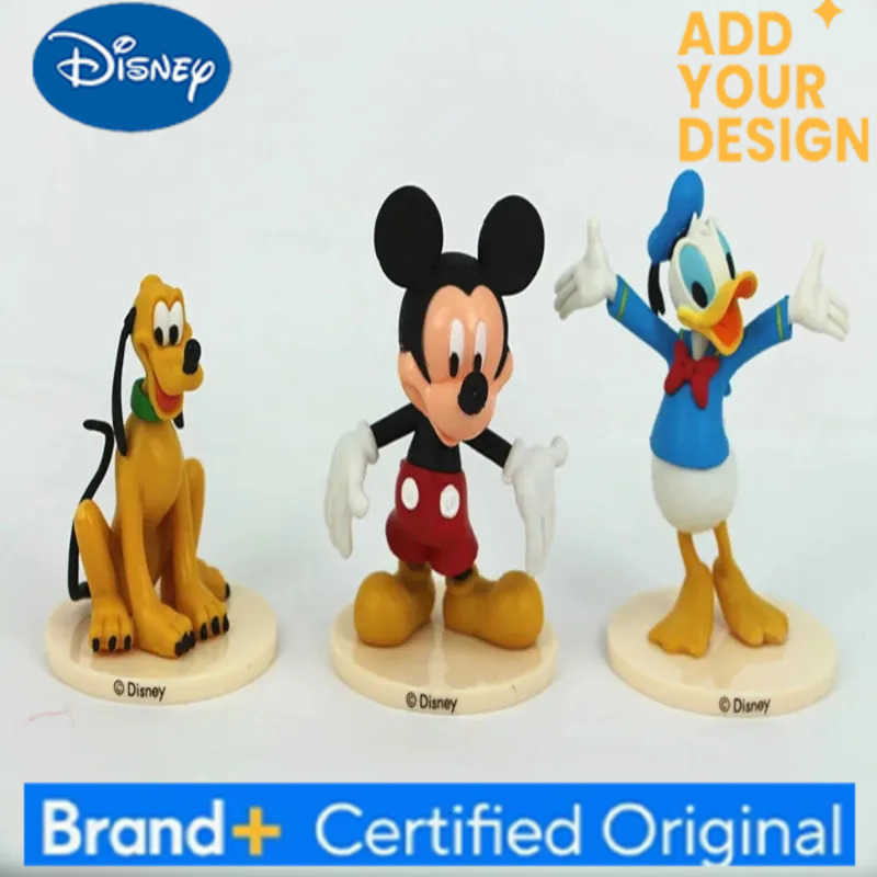 Disney 6 UNIDS/ set GK Mickey Mouse Minnie Goofy Regal Duck Donald Margarita cartoon character PVC model toy Christmas gift H251222