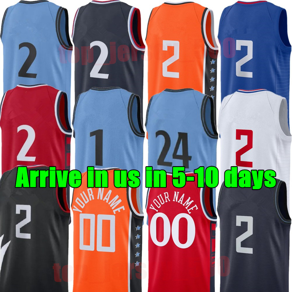 Custom Men kids James Harden Kawhi Leonard Paul George Basketball Jerseys Russell Westbrook Terance Mann Ivica Zubac Norman Powell City Nah'Shon Hyland Mason Plumle