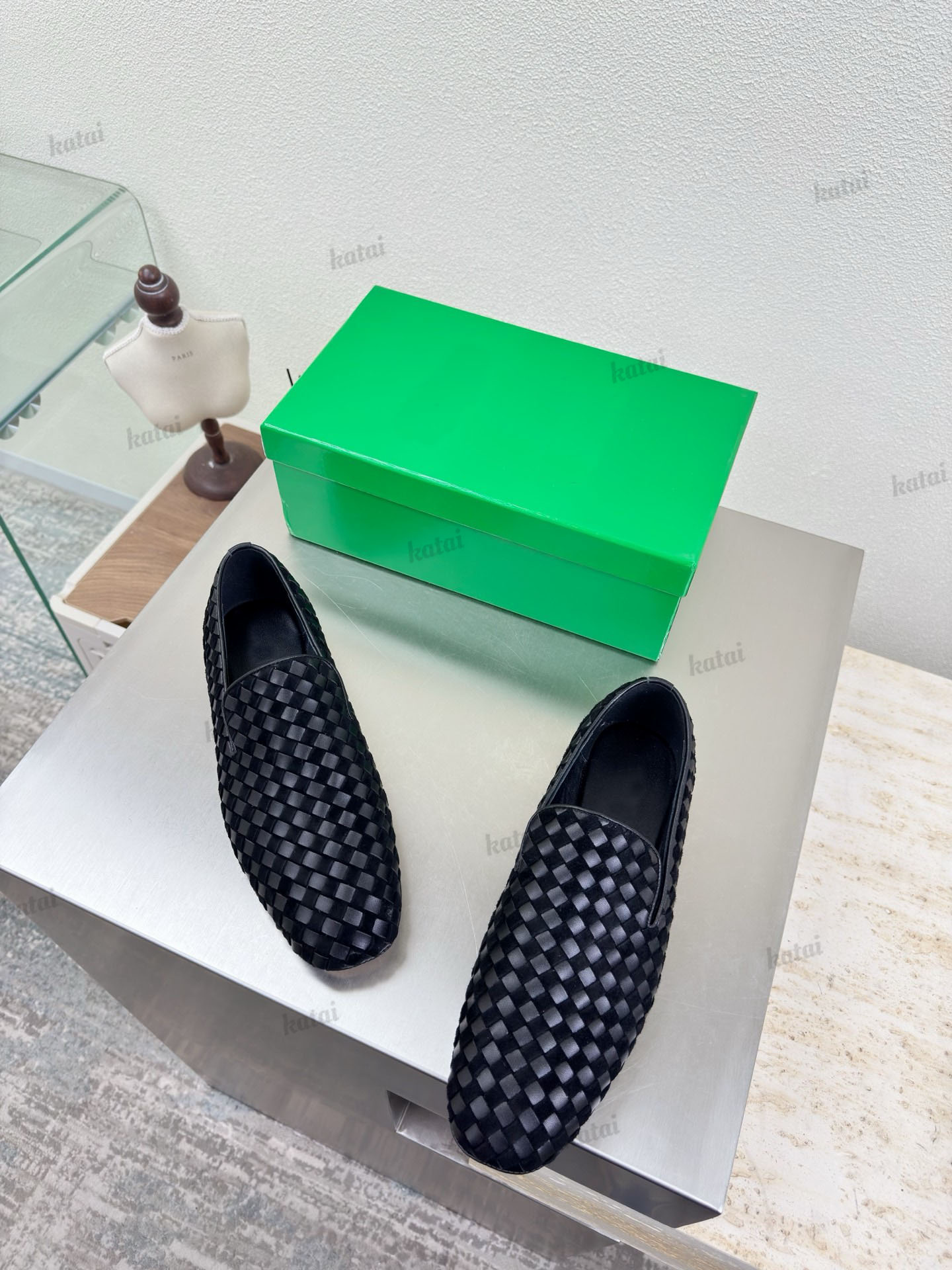 Luxury Leather Loafers Classic Men Women Slippers Designer Party Flat Dress Shoes