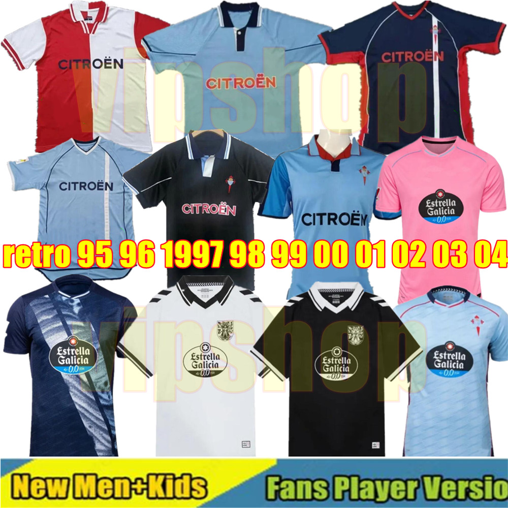 Celta retro 96 97 98 99 00 01 02 03 04 Celta Soccer Jerseys IAGO ASPAS 2025 2026 Anniversary ALFON B.IGLESIAS RGUEZ BELTRAN 25 26 man Kids Kit MARCOS A. JAVI RGUEZ