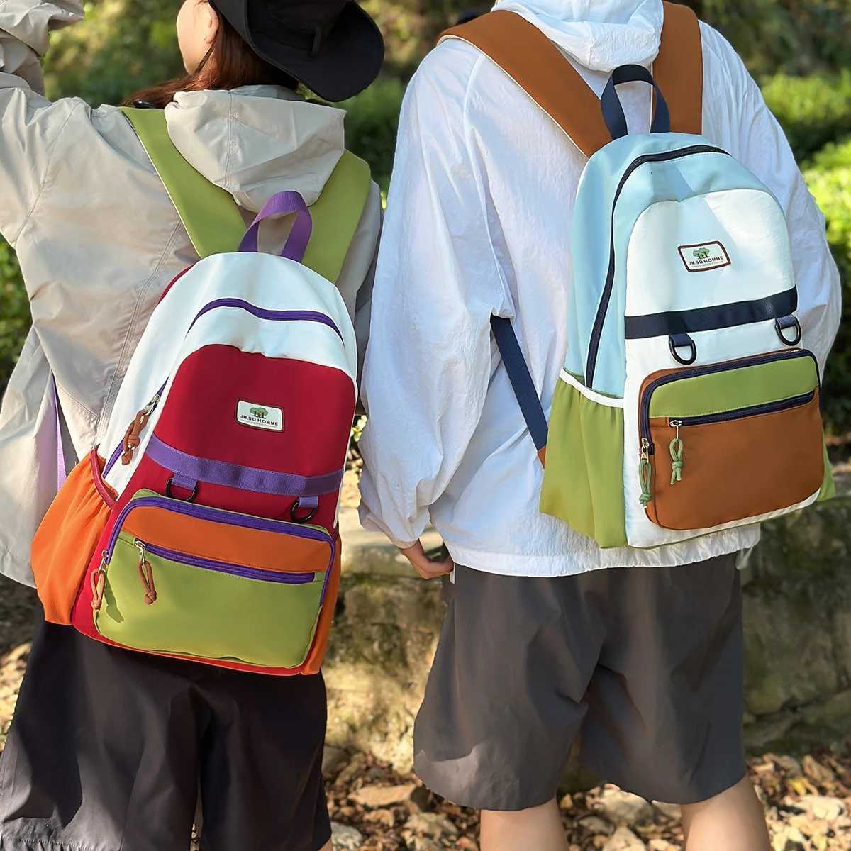 tyle School Bag for Men College Students Junior High and High School Students Large Capacity Backpack Travel Backpack Womens Lightweight Outdoor Campi