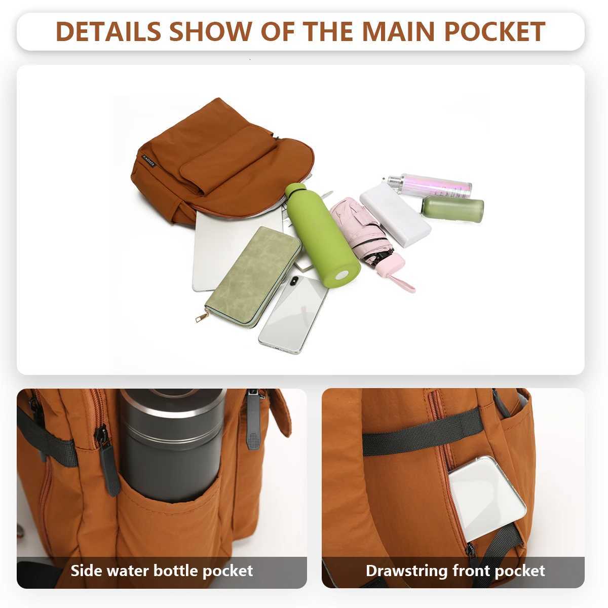 Large Capacity Computer Bag Sports Travel College Student Backpack s Junior High School High School Student Backpack Mountaineering Bag Simple ClasM25