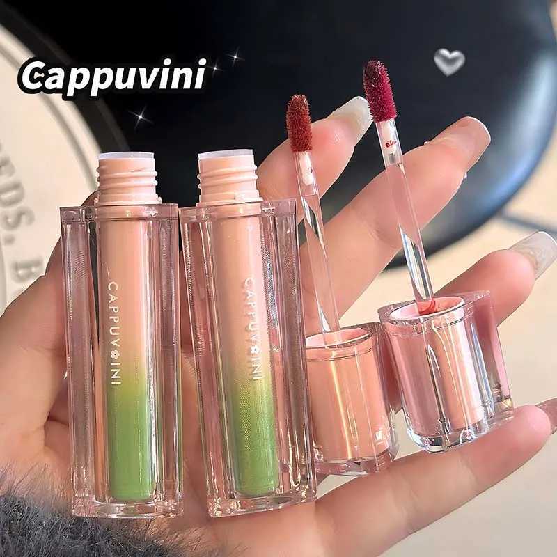 Cappuvini Mirror Lip Glaze Moisturizing Water Light to Make Plump Lips Easy to Apply long-lasting Makeup lipstickT251222