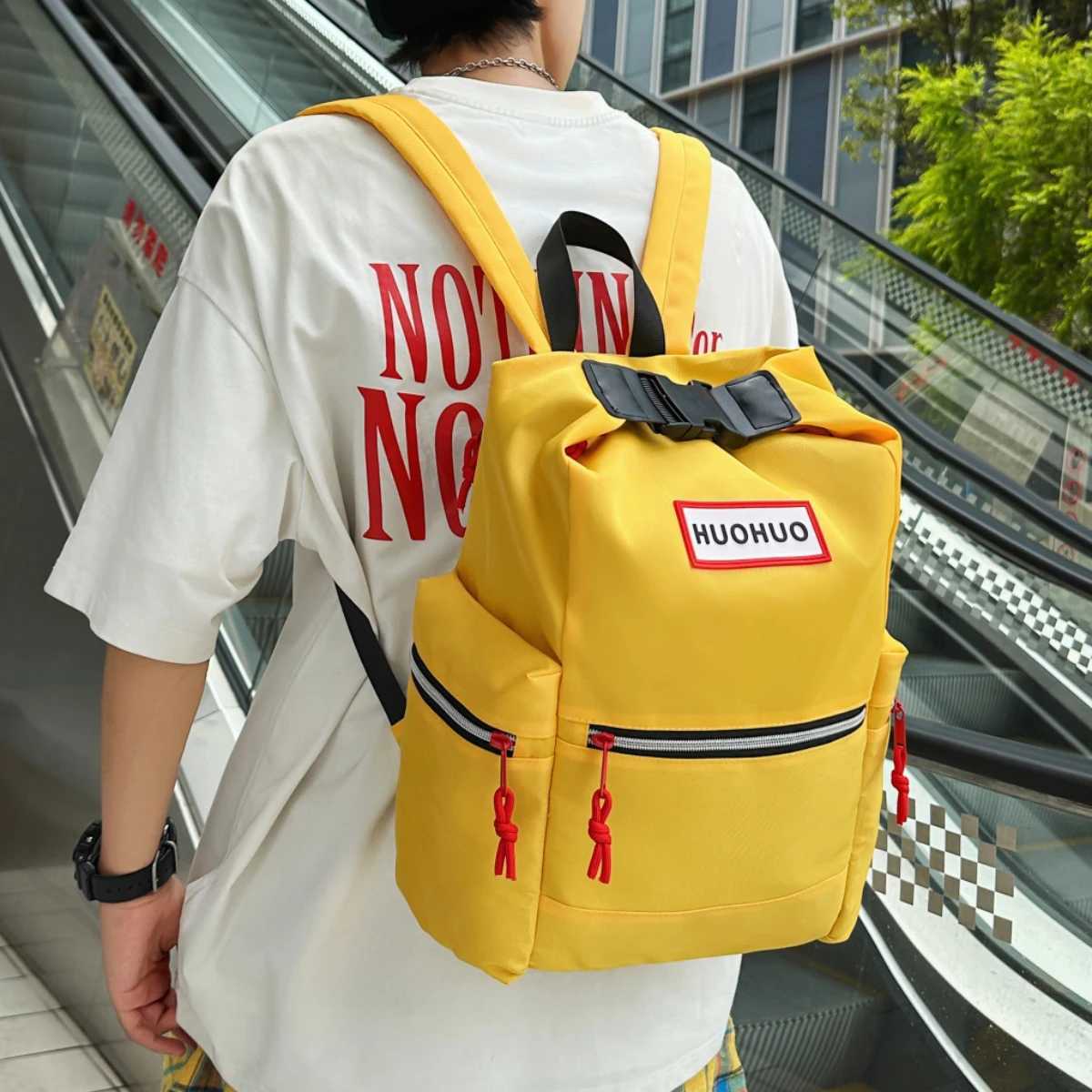 ckpack Large Capacity Lightweight Outdoor Travel Backpack Fashionable School Bag for Female College Students High School Students Junior High School S