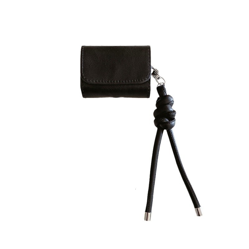 High-end PU Leather Texture Compatible with AirPods 4th Generation Protective 2nd 3rd Gen Pro 2 Apple Bluetooth Earphone Case