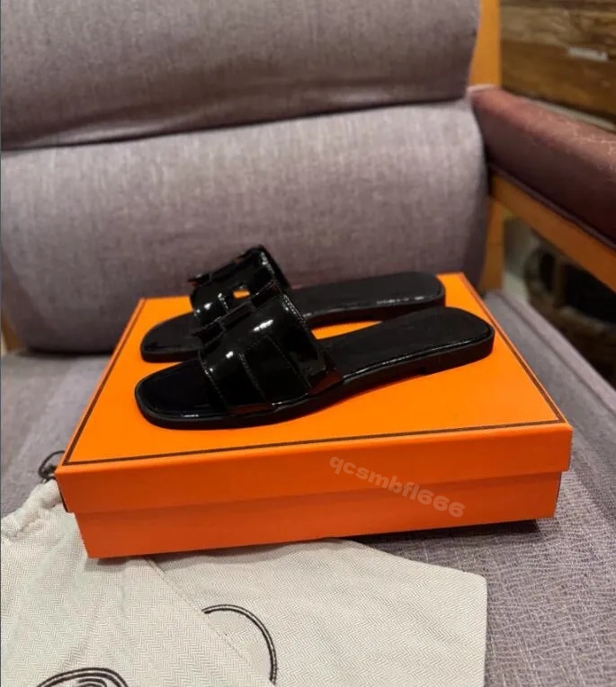 designer sandal oran sandals fashion women slippers platform slidesshoes bottom fur flip flops summer casual beach sandal real leather top quality wit