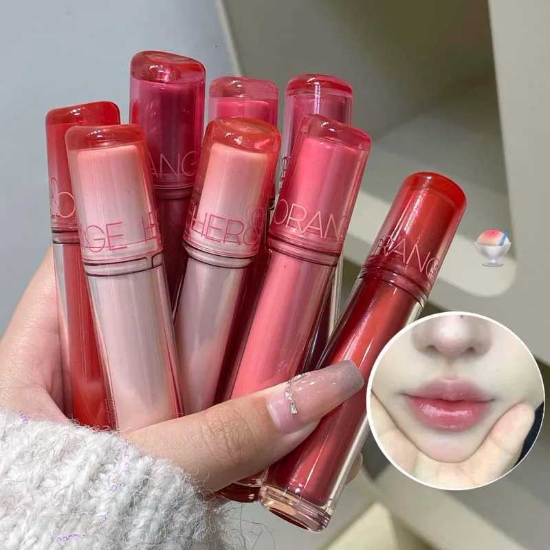 8 Colors Mirror Water Light Lip Gloss Make Up Glass Lip Glaze Waterproof Lipstick Moisturizer Lips Plumping Non-sticky Lip TintT251222