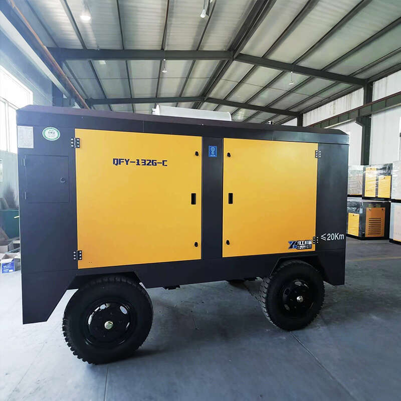 Industrial Stationary Air Compressor with Large Tank Capacity for Manufacturing Plants and Workshops