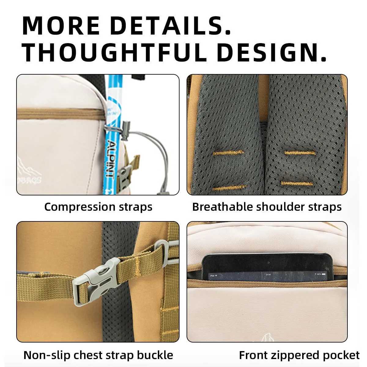 king Backpack for Women Lightweight Waterproof UltraLightS mallB ackpack2 2L itersT ravelC limbingL ightweightB ackpackf orJ uniorH ighS choolS tudent