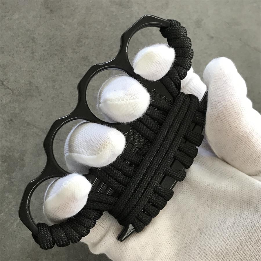 Multicolor Classic brass knuckles Knuckle Duster Outdoor Boxing Training Self-defense EDC Tool 19