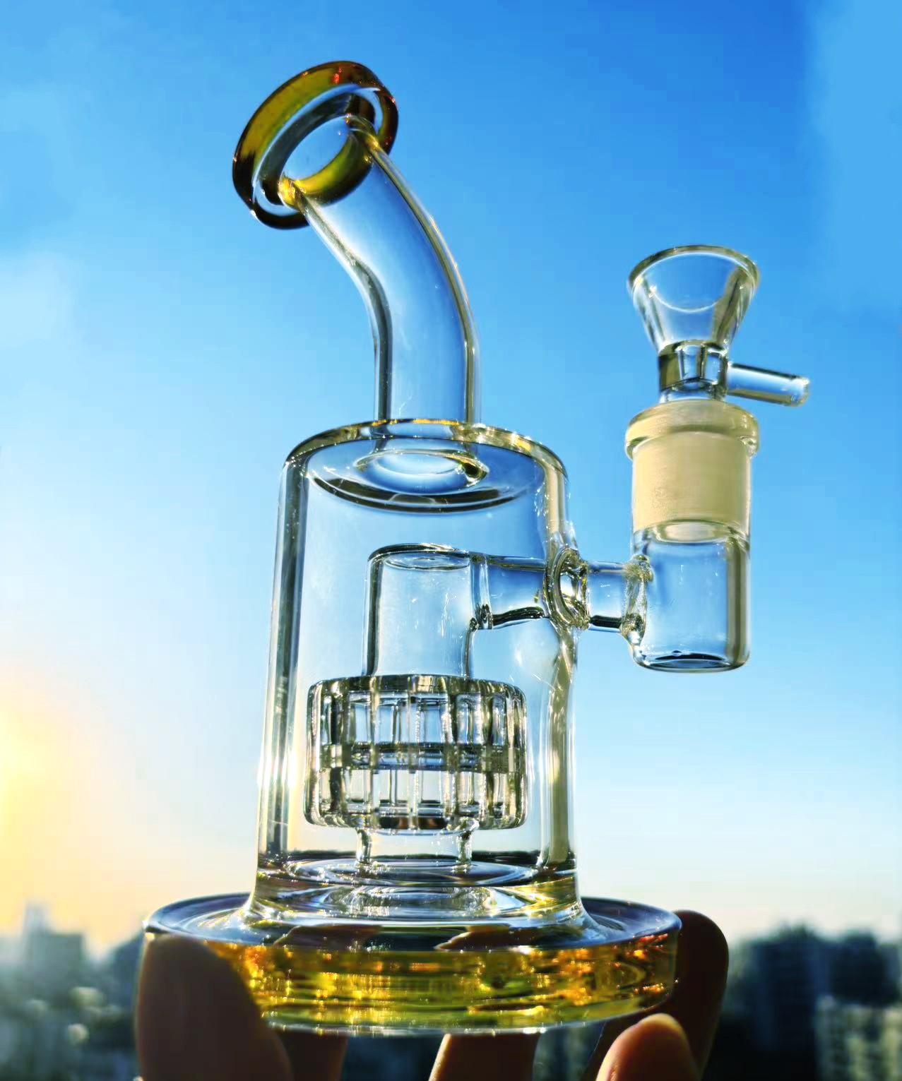 mini torch VERY unique piece of glass Elegant Fab-Egg Design Heady Glass Smoking Device - Durable & Functional Very smooth