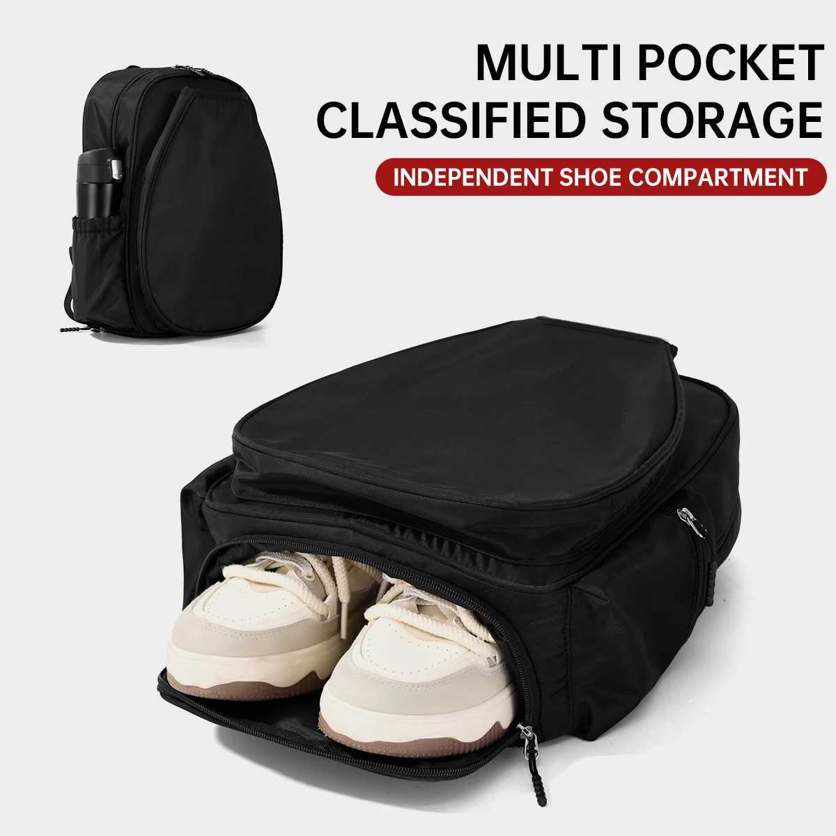 Sports Bag Badminton Bag Professional Racket Bag Backpack Mens Bag Large Capacity Backpack Tennis Bag Waterproof Womens Fitness Bag SportsM251222