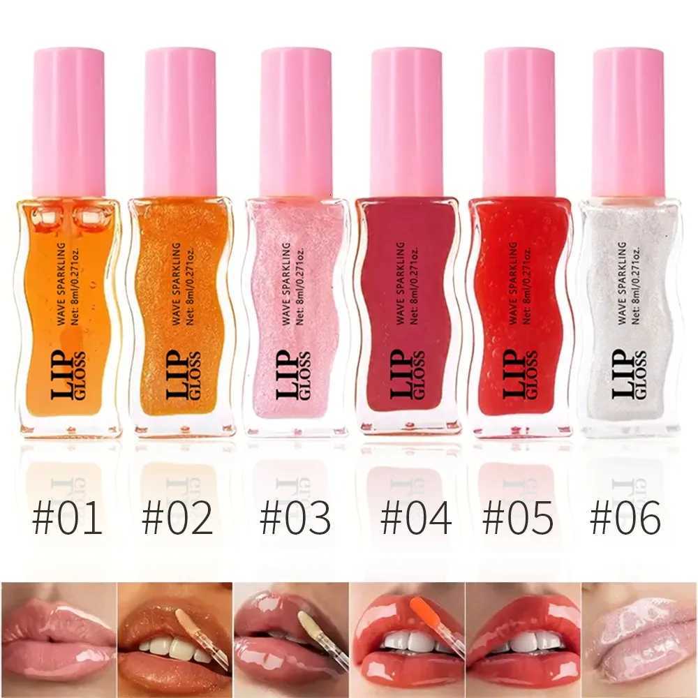 Long Lasting Hydrating Lip Gloss High Quality Sweat Proof Non Sticky Lightweight Fade Lip Lines Shine Christmas GiftT251222