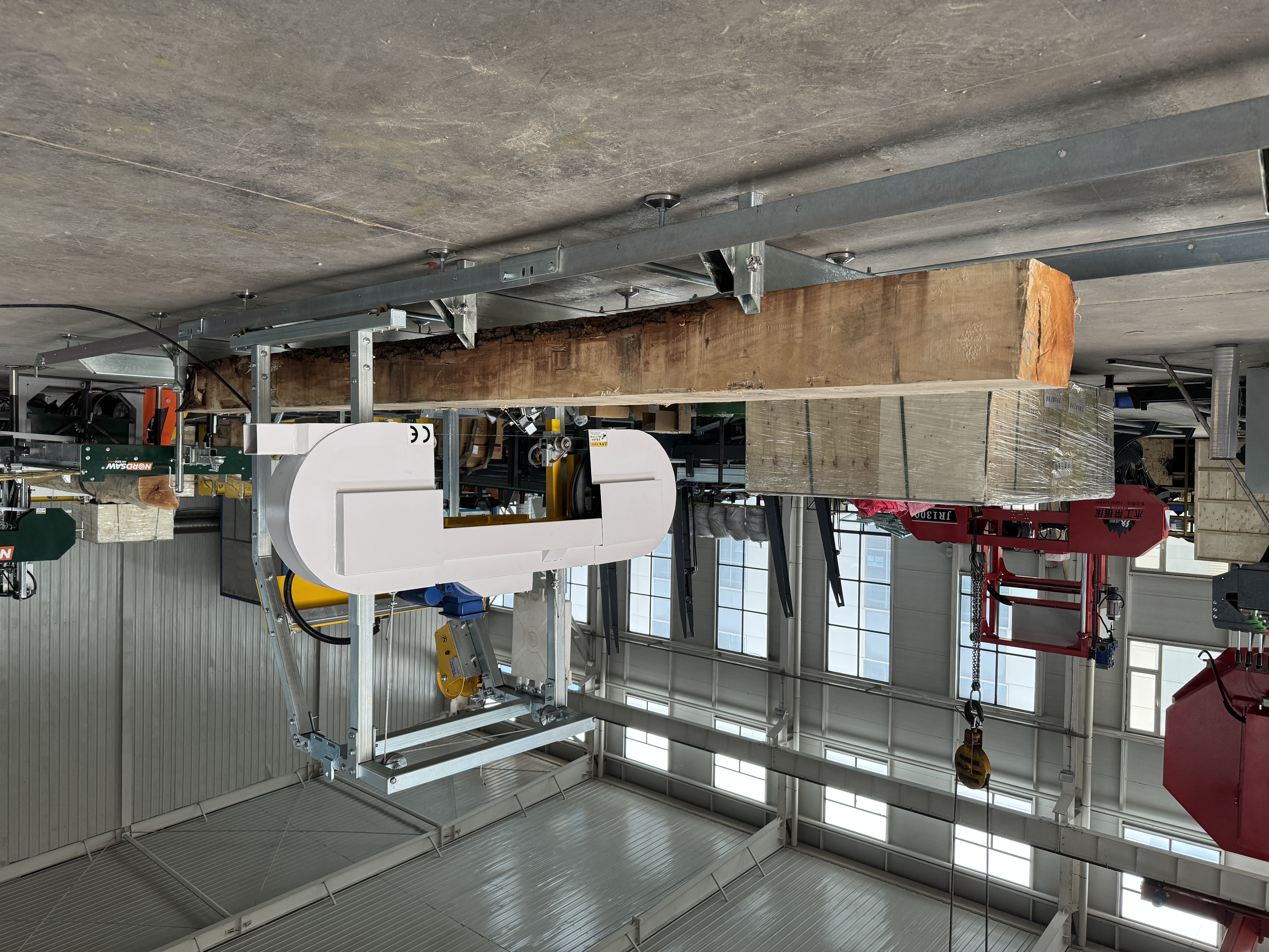 Mobile Wood Sawing Machine with Conveyor | Automatic Firewood Processor for 50cm Logs