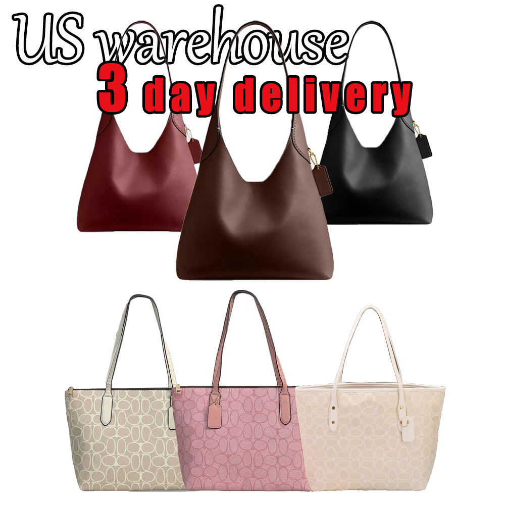 Designer Bag Shoulder Bag Brooklynn Luxury Bag Purse Crossbody Bag Solid Color Vintage Women's Tote Bag High-Quality Leather Underarm Bag