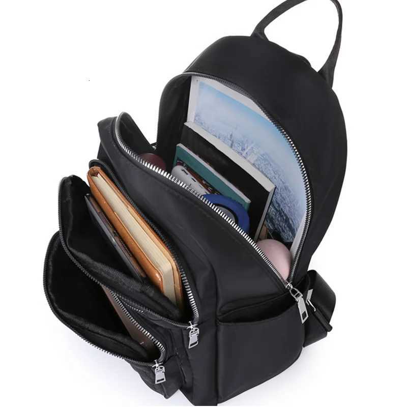 Mens and womens fashionable backpack made of nylon suitable for travel tourism and photography It has multiple pocketsM251222