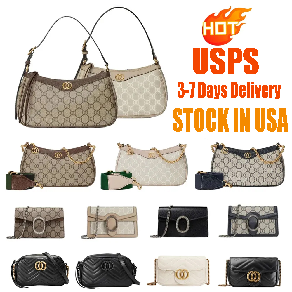 Designer Bag Luxury Bag Women Fashion Leather Chain Classic Letter Wallet Stylish High-End Shoulder Bags Ladies Underarm Bag Mini Crossbody Multi Color Handbag