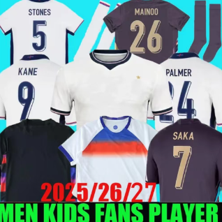 Euro Cup Englands FODEN BELLINGHAM Soccer Jerseys National Team 2026 2027 TOONE Football Shirt BRIGHT KANE STERLING RASHFORD SANCHO GREALISH Men Kids Kit set