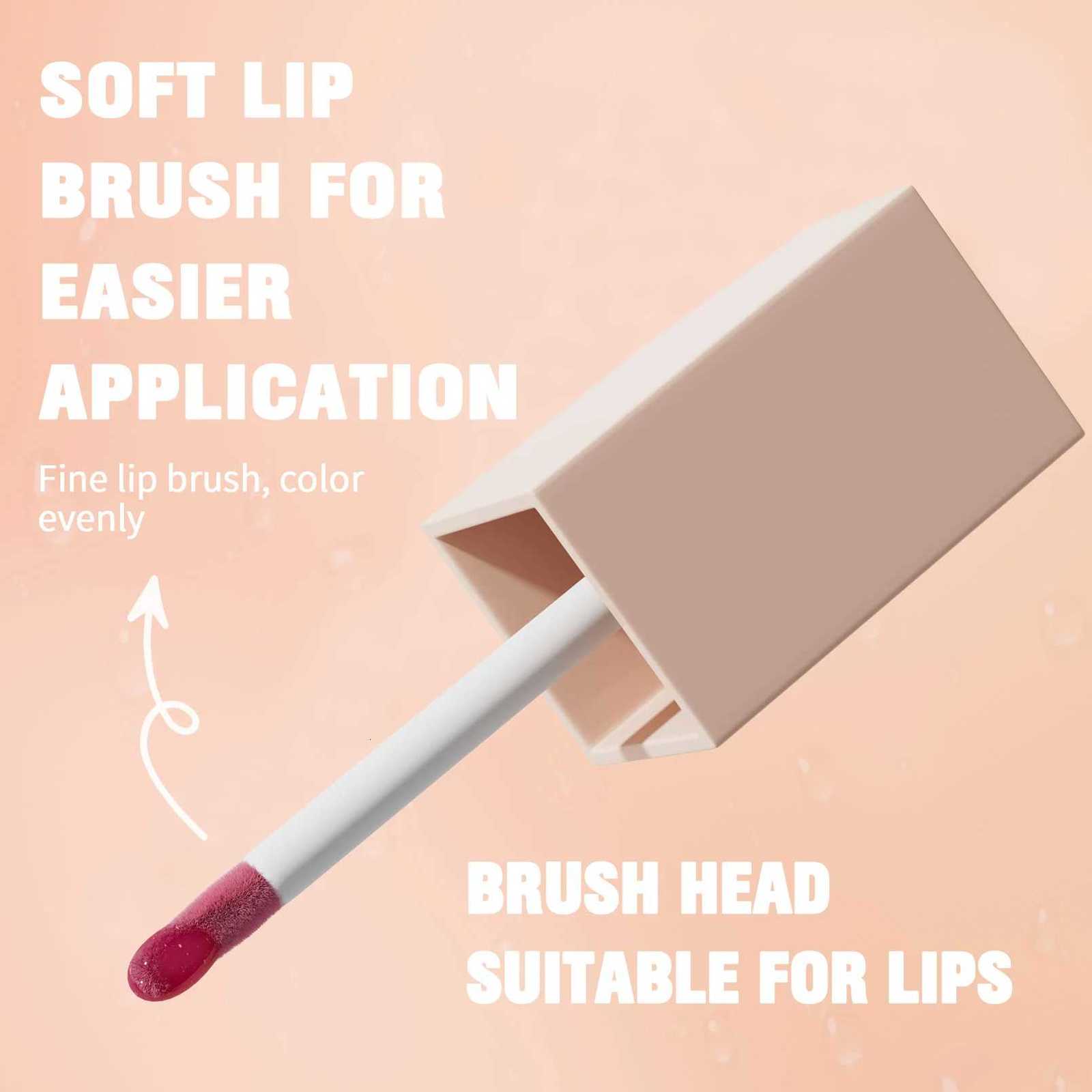 Lip Gloss Long-lasting Moisturizing Easy Halo-dyeing Waterproof Mirror Water Glass Lip Gloss Transparent Color CosmeticsT251222