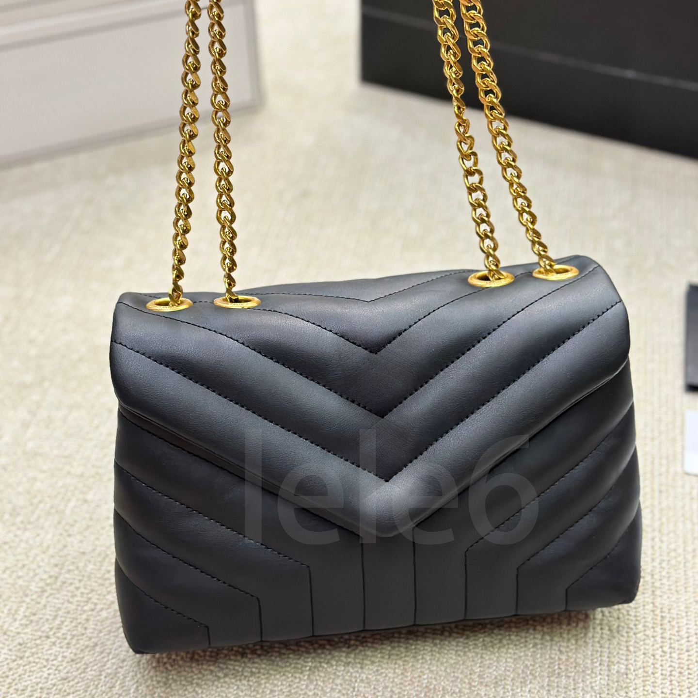 Designer bag LOULOU puffer cloud bag mini bag messenger bag Frosted fluff gold chain bag women hobo shoulder bag crossbody bag luxury handbag pillow bag classic purse