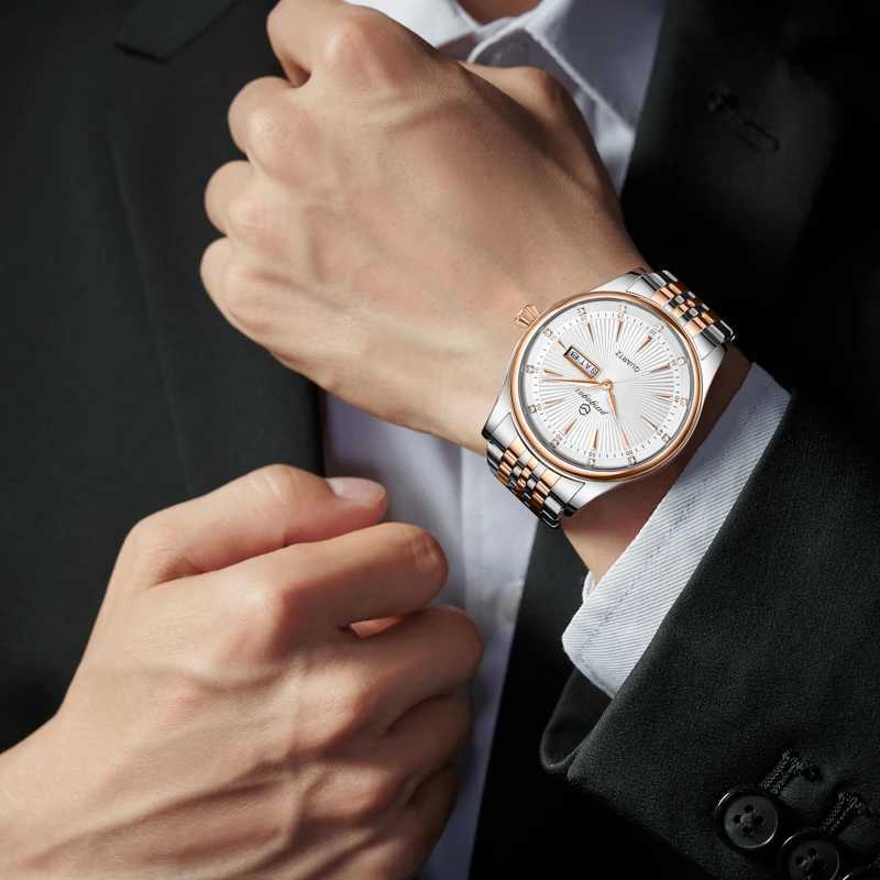 PENGAGAR Luxury Mens es Waterproof Stainl Steel Luminous Men Date Chronogrh High Quality Quartz M Wrist M251222