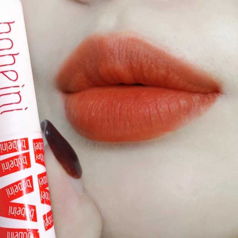 8 color water gloss mirror velvet lip gloss lasting waterproof matte smooth nude brown lip color holiday gift Korean styleT251222