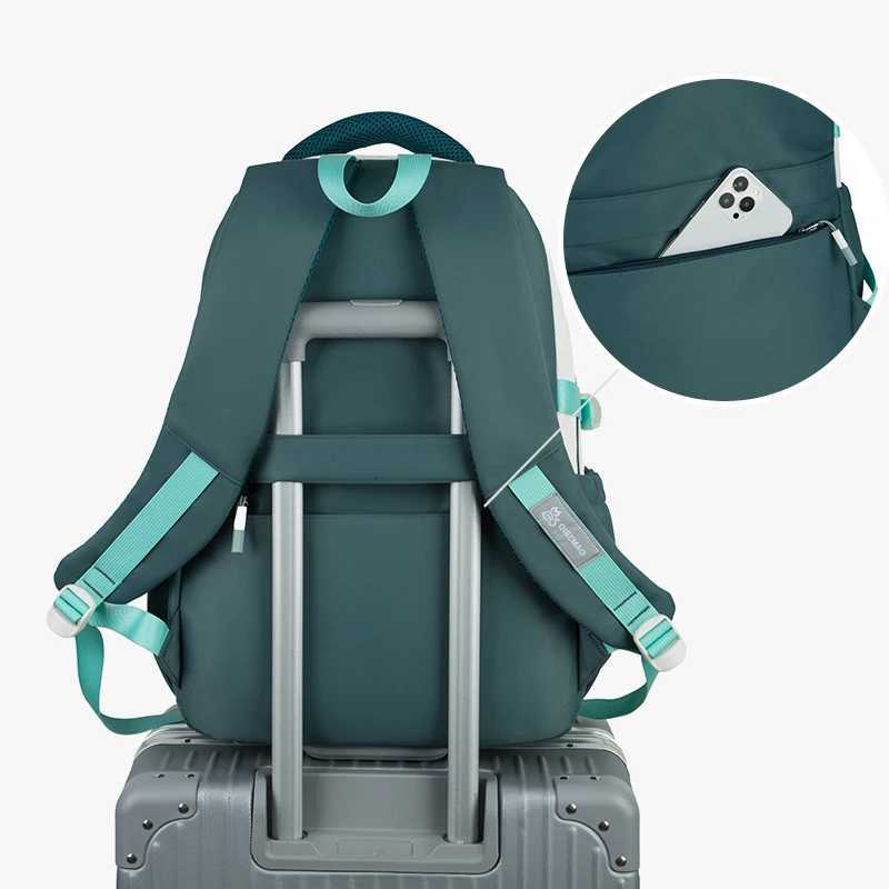 Junior High School Student Schoolbag Female 2024 New Large Capacity Strong and Durable High Value Backpack Cute BackpackM251222