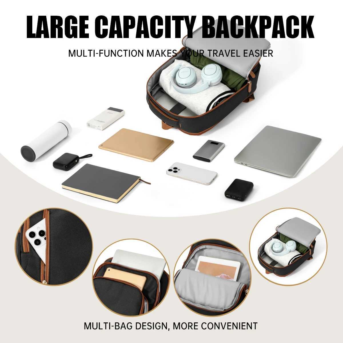High School Backpack for s Good-Looking School Bag Junior High School Student Large-Capacity Computer Backpack Mens Business Trip Commuting OutdoorM25