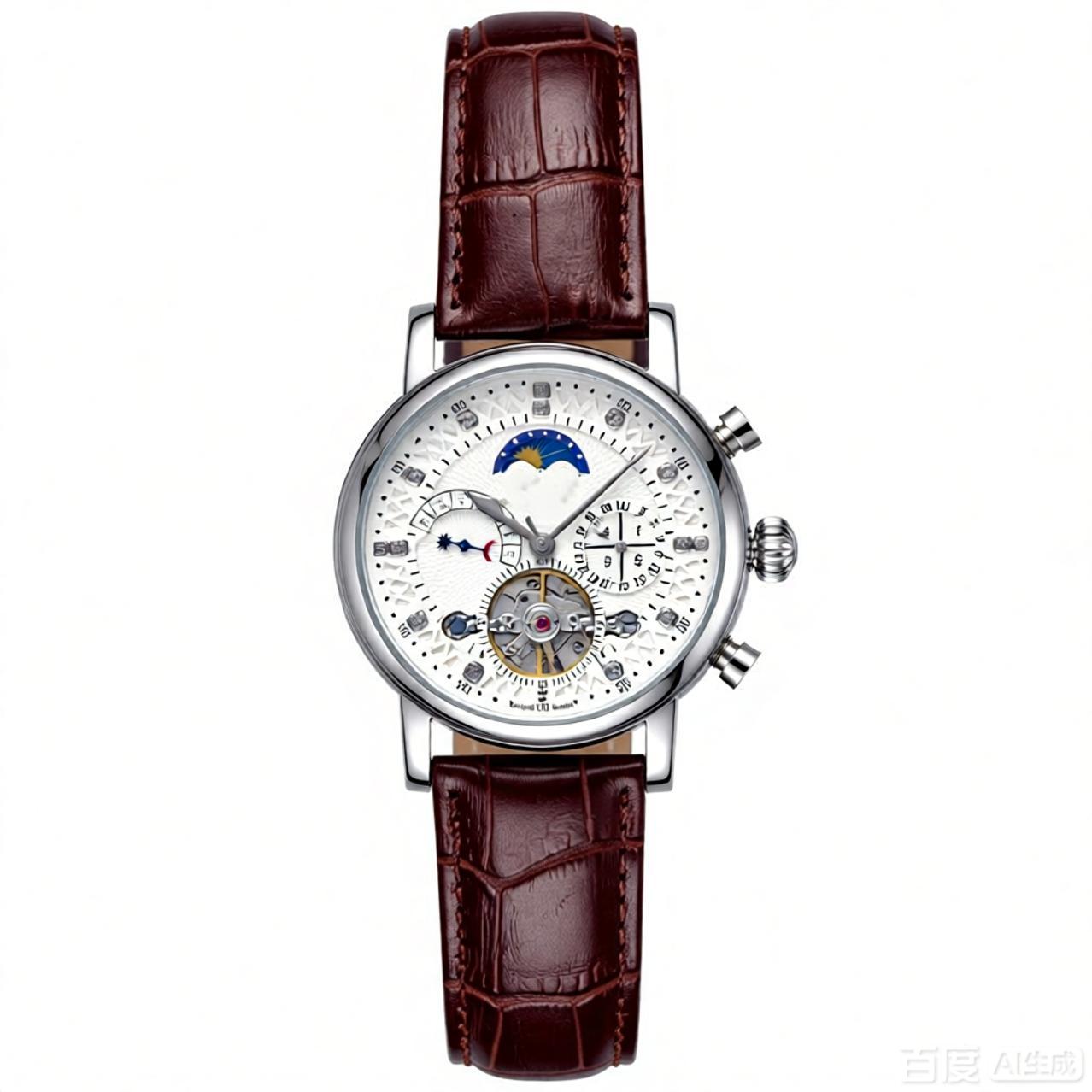 musthave minimalist mens wrist watches watches for men two tone timer durable mechanical timepiece chronograph business style mens watches
