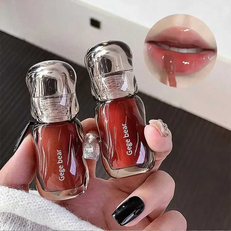 GegeBear Crystal Clear Lipgloss Hydrating Water Liquid Lipstick Light Lip Tint Plumping Non-stick Cup Lips Makeup Women CosmeticT251222