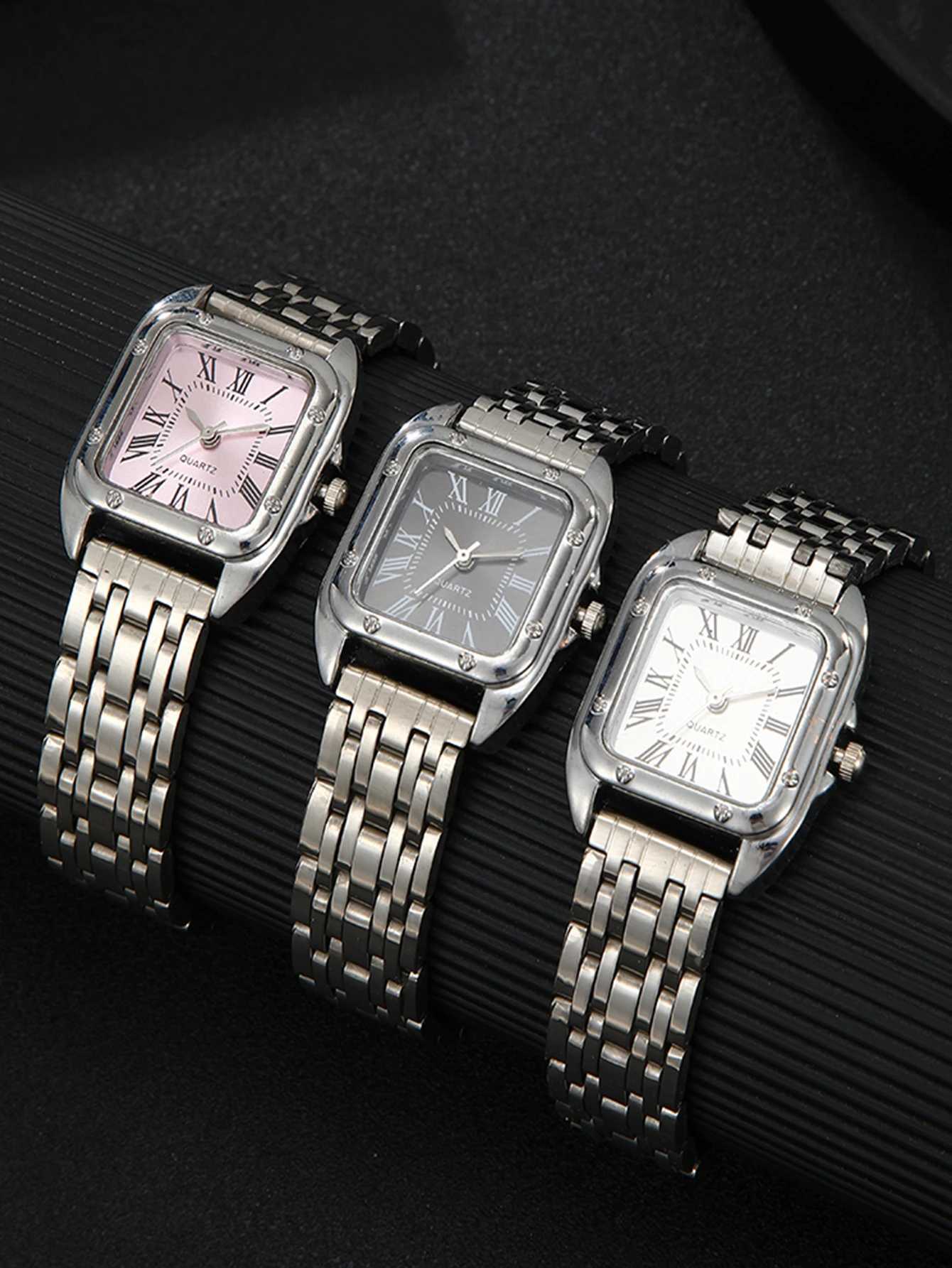 New Fashion Elegant Ran Dial Steel Band Quartz for Christmas Halloween Holiday Gifts M251222