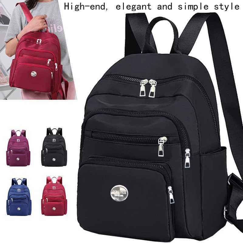 Neutral style backpack for men and women suitable for travel and outings Single shoulder bag with multiple pocketsM251222