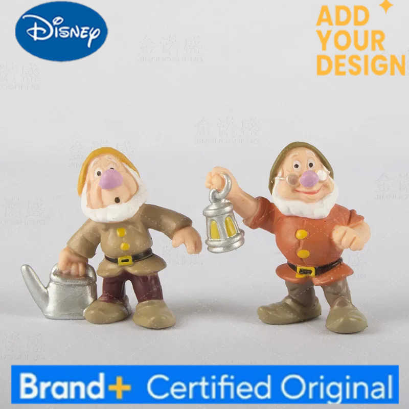 Disney Princess Snow White Action Figure The Seven Dwarfs Anime Figures Dolls Toys Cake Wedding Decoration Kids Birthday Gifts H251222