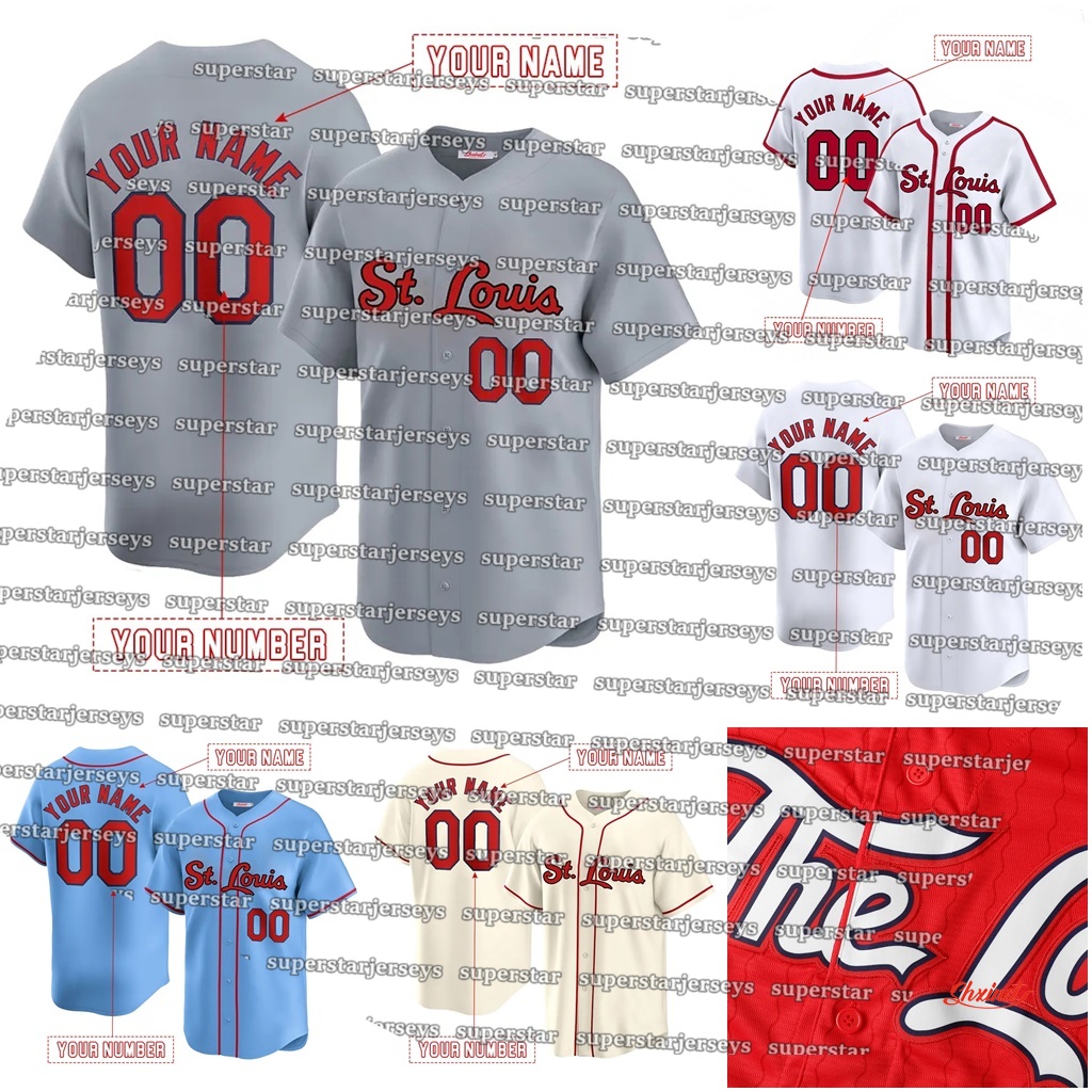 0 Masyn Winn Baseball Jerseys 28 Arenado Gorman Nootbaar Burleson Molina Custom Name And Number Stitched Men Women Youth