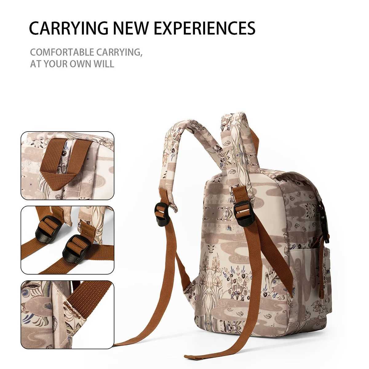 useum Series Lightweight Outdoor Travel Backpack Mens Hiking and Mountaineering Backpack Chinese Style College Student School Bag Womens Shopping and 