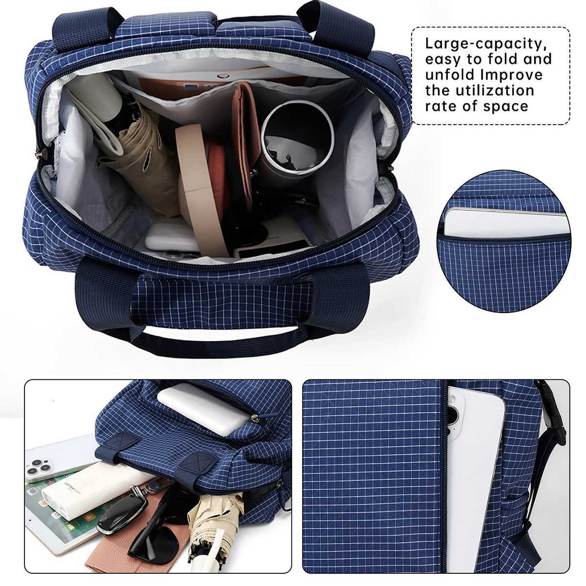 Mommy Bag Backpack Multifunctional Mother and Bag Lightweight Portable LargeCapacityF ashionableM ommyB agf orT akingt heB abyO utT ravelS torageL ugg