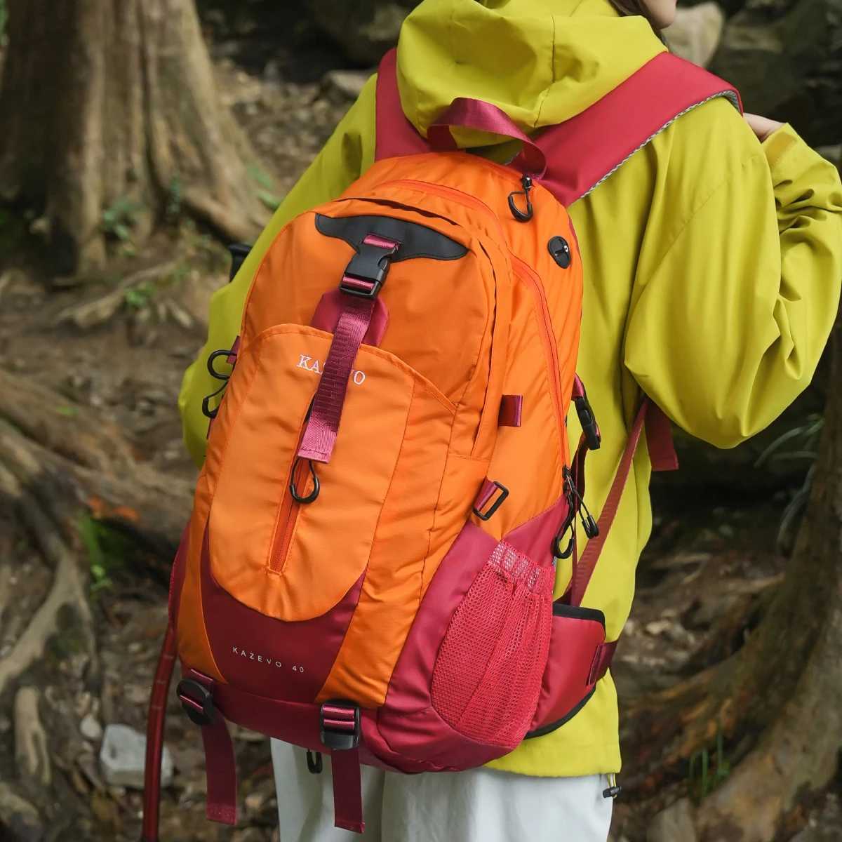 ring Bag Outdoor Professional LargeCapacityW aterproofB ackpackf orM ena ndW omenT ravelC ampingH ikingB ackpackL ightweightS portsB ackpackT ravelaM2