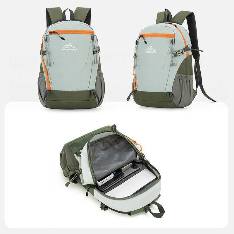 Lightweight Mountaineering Bag 20 Liters Mens Backpack Outdoor Hiking Backpack s Travel Lightweight College Student BagM251222