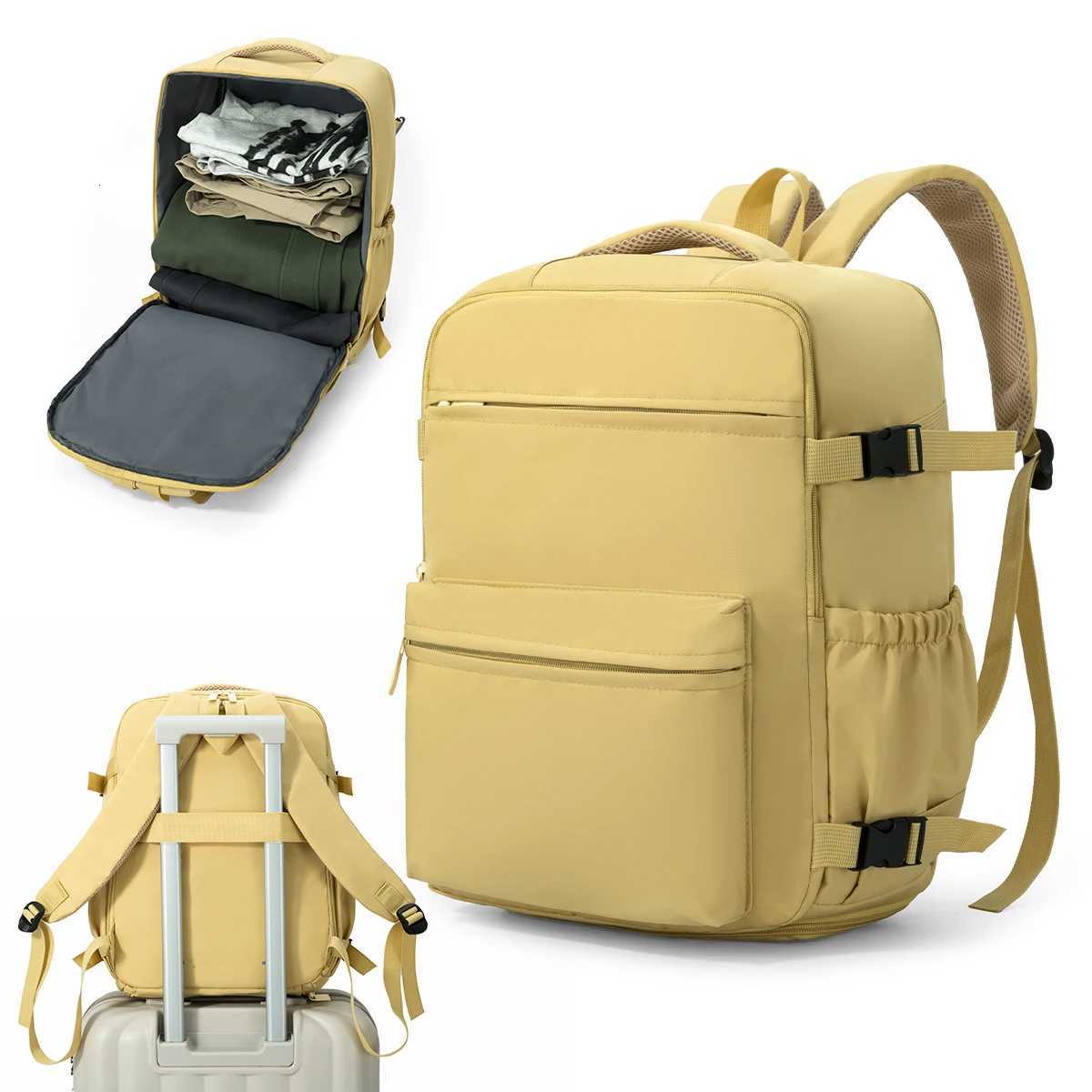 Travel Backpack Mens Large-Capacity Backpack 2026 New Short-Distance Travel Lightweight Womens Backpack Luggage School Bag Student Going Abroad Boardi