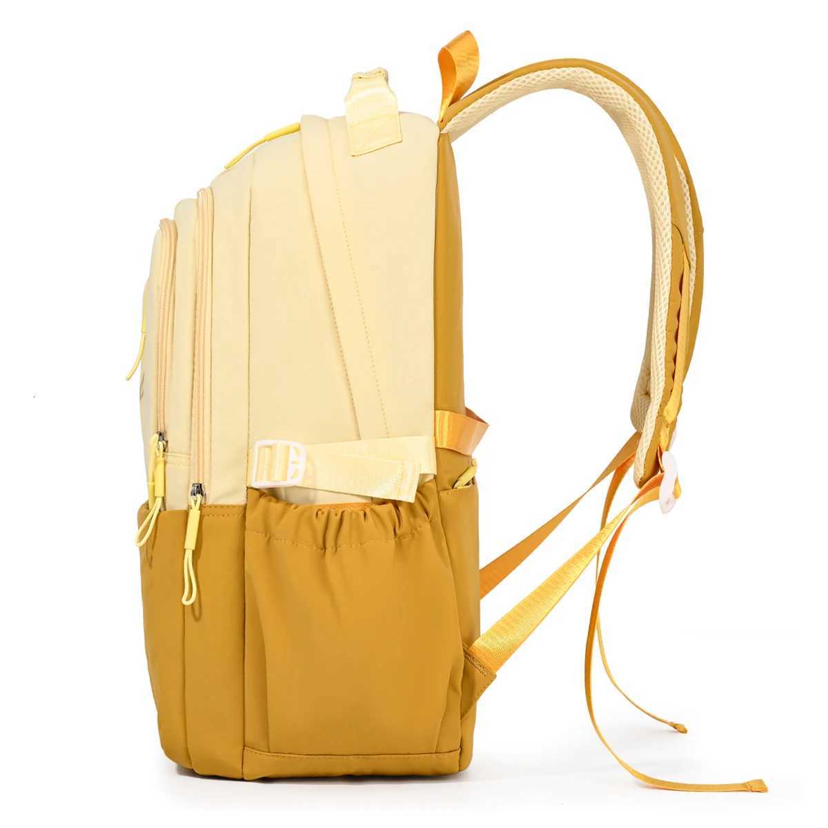 or Women Large Capacity Junior High School Student Schoolbag Burden-Reducing Spine-Protecting Lightweight New Style High School Student Travel Backpac