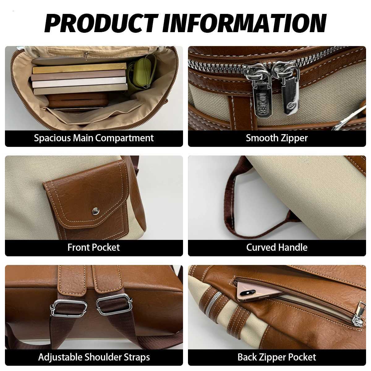 Backpack for Women Lightweight Travel New Style Commuter Student School Bag Large Capacity Travel Backpack Laptop Bag for Work Shopping HikingM251222