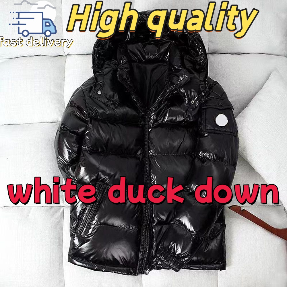 Designer Mens Puffer Jacket winter jacket men jacket coats designer coat Down jackets Peak BLACK Unisex Long Sleeve Zipper Stowable Hood NF black 2025