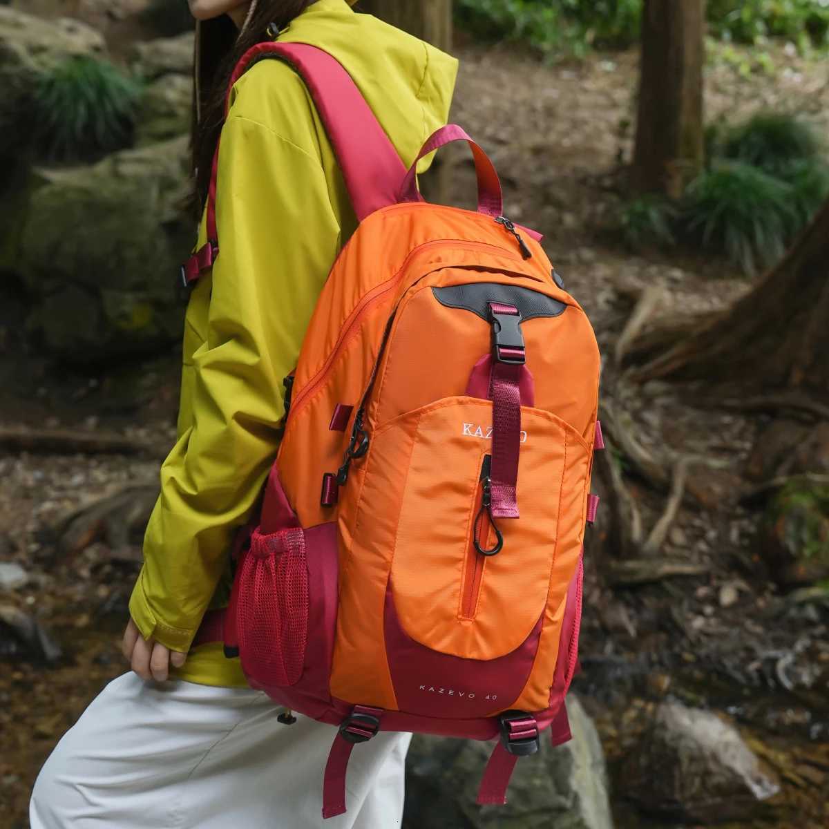 ring Bag Outdoor Professional LargeCapacityW aterproofB ackpackf orM ena ndW omenT ravelC ampingH ikingB ackpackL ightweightS portsB ackpackT ravelaM2