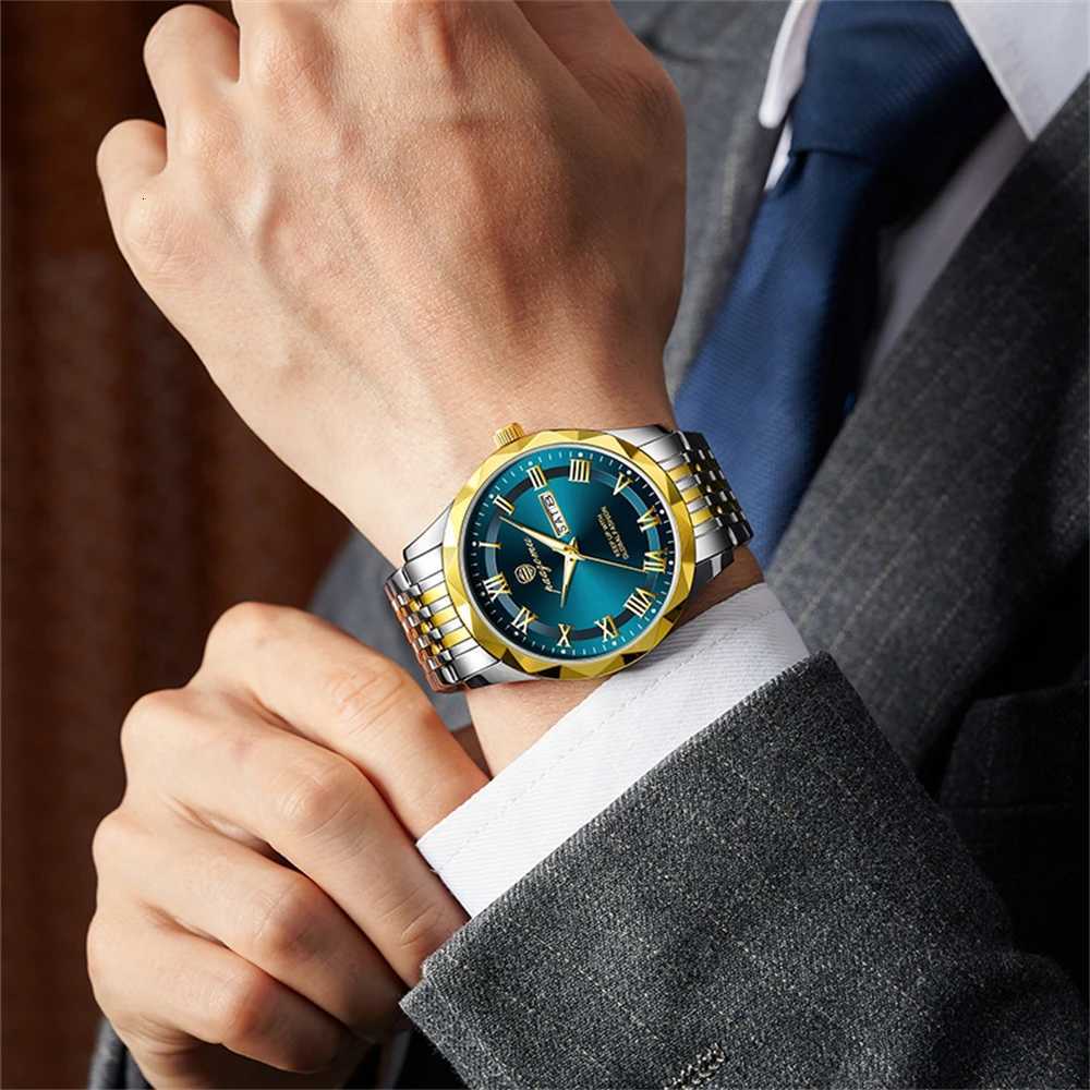 2025 Top Brand Luxury Fashion Diver Men 30ATM Waterproof Date Clock Sport es Mens Quartz Wrist Relogio Mascino M251222